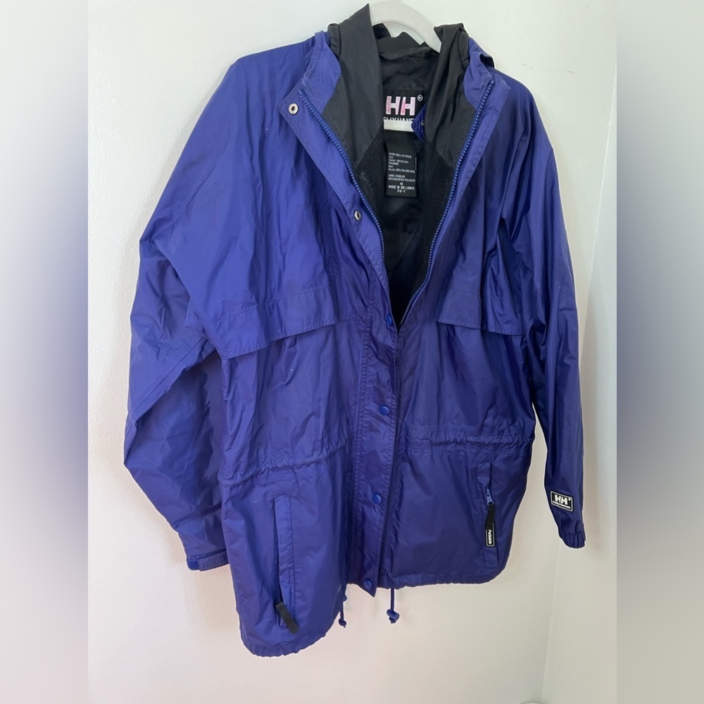 Helly Hansen Rain Jacket Blue Medium - image 2